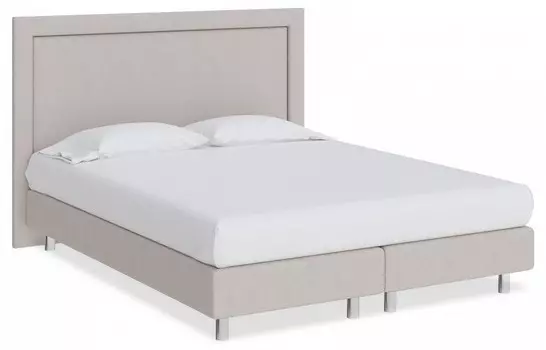 Кровать полутораспальная London Boxspring Elite Proson 140-200 Кровать London Boxspring Elite Тетра Молочный