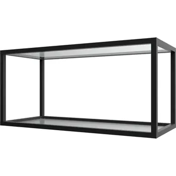 Полка-каркас для кухни 80x38.4x35 см алюминий/стекло