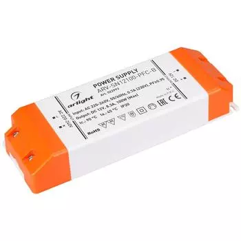 Блок питания Arlight ARV-SN12100-PFC-B 12V 100W IP20 8,3A 022993