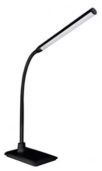 Светильник настольный Camelion Light Advance KD-792 C02, светодиоды, 6 Вт, 4000K/380лм, 4 уровня яркости, черный (12489)