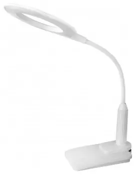 Светильник настольный Camelion Light Advance KD-814 C01, светодиоды, 7 Вт, 4000K/450лм, 4 уровня яркости, белый (12845)