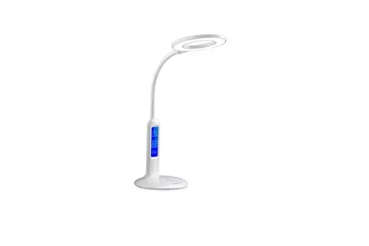 Светильник настольный Camelion Light Advance KD-823 C01, светодиоды, 8 Вт, 2700-6500К/500лм, белый (13523)