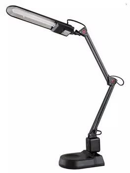 Светильник настольный Camelion Light Solution KD-017A С02, 2G7, 11 Вт, с лампой, черный (3276)