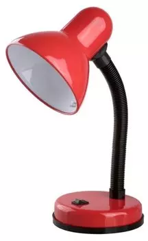 Светильник настольный Camelion Light Solution KD-301 C04, E27, 60 Вт, без ламп, красный (5755)