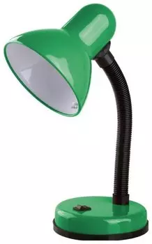Светильник настольный Camelion Light Solution KD-301 C05, E27, 60 Вт, без ламп, зеленый (7140)