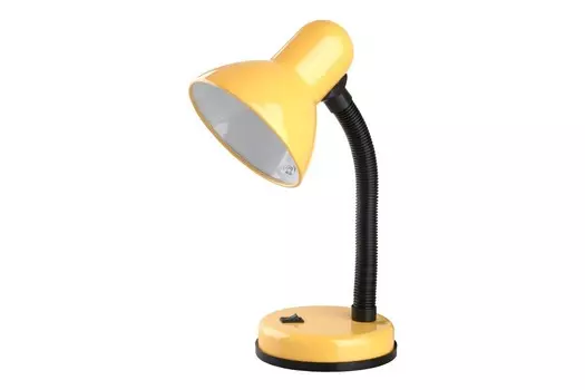 Светильник настольный Camelion Light Solution KD-301 C07, E27, 60 Вт, без ламп, желтый (5756)