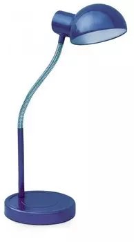 Светильник настольный Camelion Light Solution KD-306 C06, E27, 40 Вт, без ламп, синий (10500)