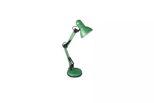 Светильник настольный Camelion Light Solution KD-313 C05, E27, 60 Вт, без ламп, зеленый (13642)