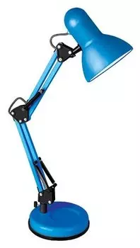 Светильник настольный Camelion Light Solution KD-313 C06, E27, 60 Вт, без ламп, синий (13643)