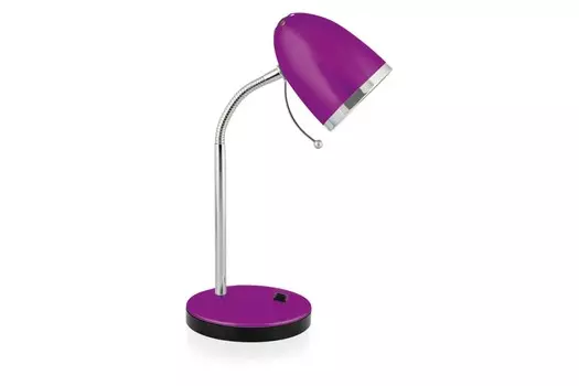 Светильник настольный Camelion Sweet home KD-308 C12, E27, 40 Вт, без ламп, фиолетовый (11481)