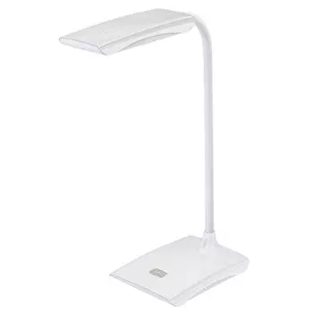 Светильник настольный Sonnen TL-LED-004-7W-12, светодиоды, 7 Вт, 6000K/360лм, белый (235541)