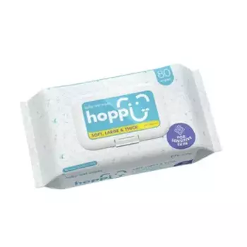 Hoppi Салфетки влажные детские 80 шт