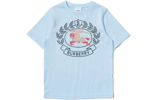 Футболка детская Burberry, светло-голубой