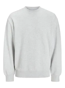 Свитер JACK & JONES Sweatshirt JJECharge, цвет mottled white