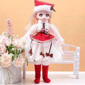 Многофункциональная кукла BJD с одеждой, съемные шарниры, 30 см, куклы 1/6, привлекательные глаза, красочная игрушка