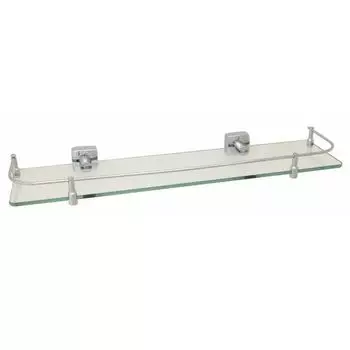 Полка стеклянная Fixsen Kvadro FX-61303B