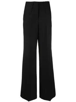 Расклешенные брюки с завышенной талией Givenchy, черный