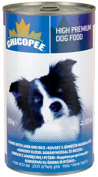 Chicopee Dog для взрослых собак с ягненком и рисом (400 гр х 24 шт)