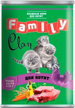 Clan Family для котят (415 гр х 9 шт)