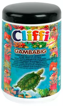 Cliffi Gambabig корм для водных черепах с креветками (250 мл)