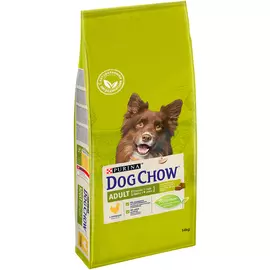 Dog Chow Adult Chicken для взрослых собак всех пород с курицей (14 + 14 кг)