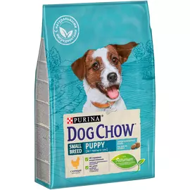 Dog Chow Puppy Small Breed для щенков маленьких пород с курицей (2,5 кг)