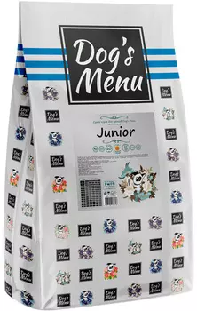 Dog’s Menu Junior для щенков всех пород (10 кг)