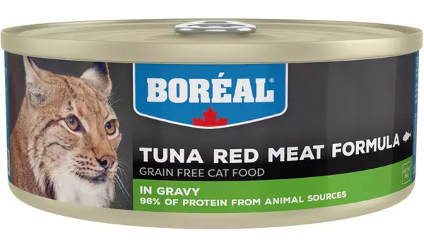 Boreal беззерновые для кошек и котят с красным мясом тунца в соусе (156 гр)