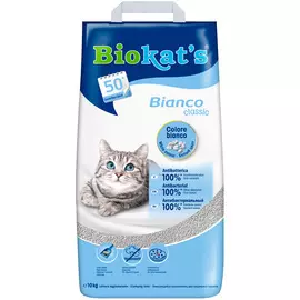 Biokat's Bianco наполнитель комкующийся для туалета кошек белый (5 кг)