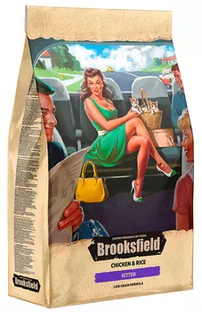 Brooksfield Kitten для котят с курицей и рисом (7,5 кг)