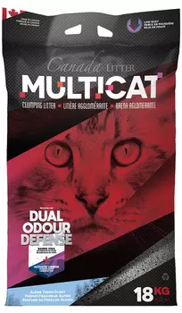 Canada Litter Multicat наполнитель комкующийся для туалета кошек с ароматом альпийской свежести (18 кг)