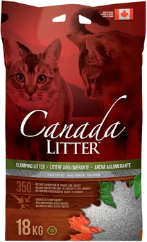 Canada Litter наполнитель комкующийся для туалета кошек Запах на замке (6 + 6 кг)