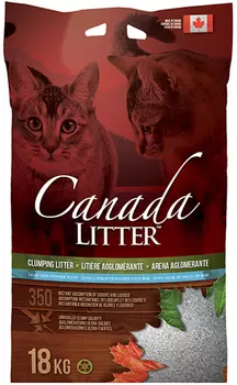 Canada Litter наполнитель комкующийся для туалета кошек Запах на замке с ароматом детской присыпки (12 + 12 кг)
