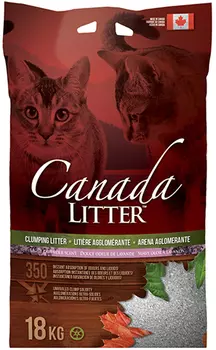 Canada Litter наполнитель комкующийся для туалета кошек Запах на замке с ароматом лаванды (12 + 12 кг)