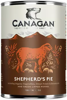 Canagan Grain Free Shepherd’s Pie для взрослых собак с пастушьим пирогом (400 гр х 6 шт)