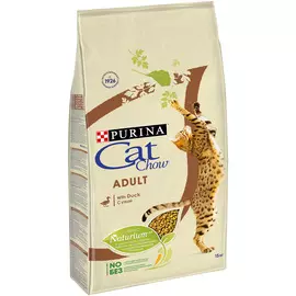 Cat Chow Adult With Duck для взрослых кошек с уткой (7 + 7 кг)