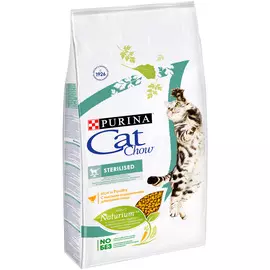 Cat Chow Special Care Sterilized для взрослых кастрированных котов и стерилизованных кошек (7 + 7 кг)