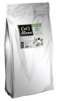 Cat’s Menu для взрослых кастрированных котов и стерилизованных кошек с курицей (10 кг)