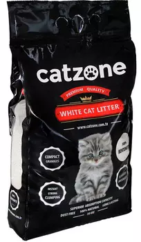 Catzone Compact Natural наполнитель комкующийся для туалета кошек (10 кг)