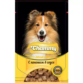 Chammy для взрослых собак с ягненком в соусе (85 гр х 24 шт)