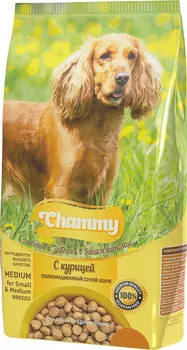 Chammy для взрослых собак средних пород с курицей (18 кг)
