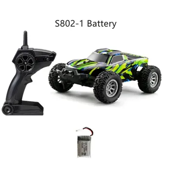 MOONN S801 S802 Радиоуправляемая машина 1/32 2,4 г Мини высокоскоростной автомобиль с дистанционным управлением детский подарок для мальчиков встроенные двойные светодиодные фонари автомобильный корпус светящаяся игрушка оранжевый
