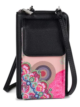 Кошелек styleBREAKER, цвет beige/braun/dunkelbraun/pink