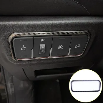 Для Haval F7 F7x автомобильные оконные переключатели, накладки на панели из нержавеющей стали, декоративные детали интерьера, рамы, молдинги, аксессуары Carbon fiber styleOKR