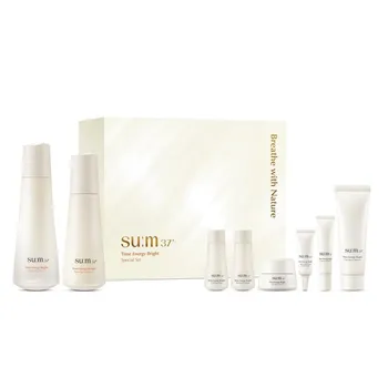 SUM37 Time Energy Bright Специальный базовый набор для ухода за кожей (Тонер 170мл+Эмульсия 120мл)