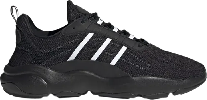 Кроссовки Adidas Haiwee 'Black White', черный