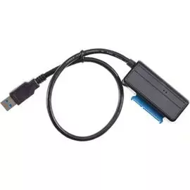 Кабель-адаптер VCOM CU817A USB 3.0-SATA III 2.5/3,5", правый угол