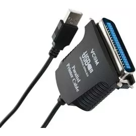 Кабель-адаптер VCOM VUS7052 USB A (вилка)=>LPT (прямое подключение к LPT порту принтера) 1.8м