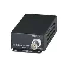Изолятор SC&T GL001HD коаксиального кабеля (HDCVI/HDTVI/AHD) для защиты от искажений по земле. Активный