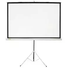 Экран Cactus CS-PST-104X186 Triscreen 1:1 напольный рулонный белый